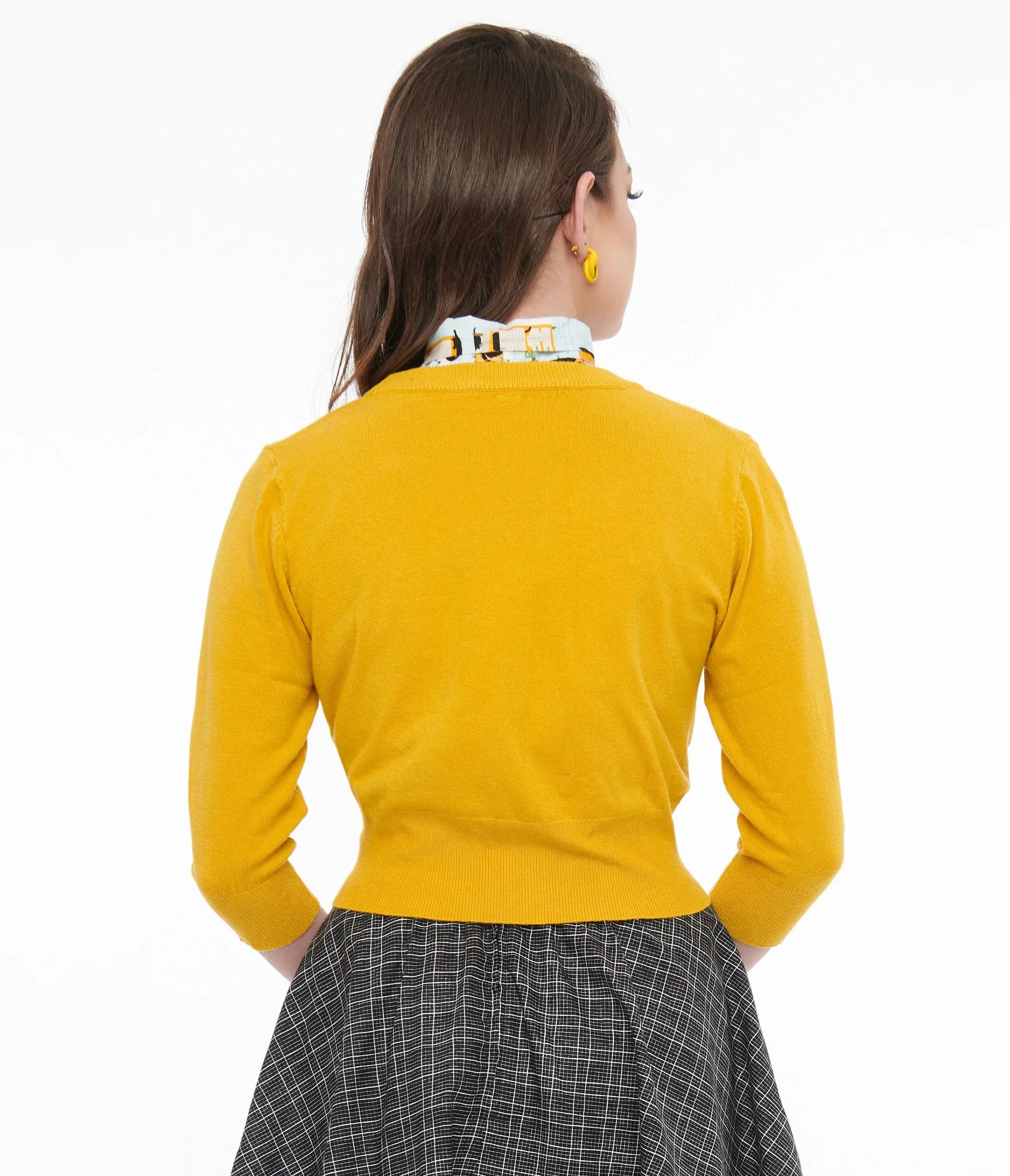 1950s Mustard Cardigan