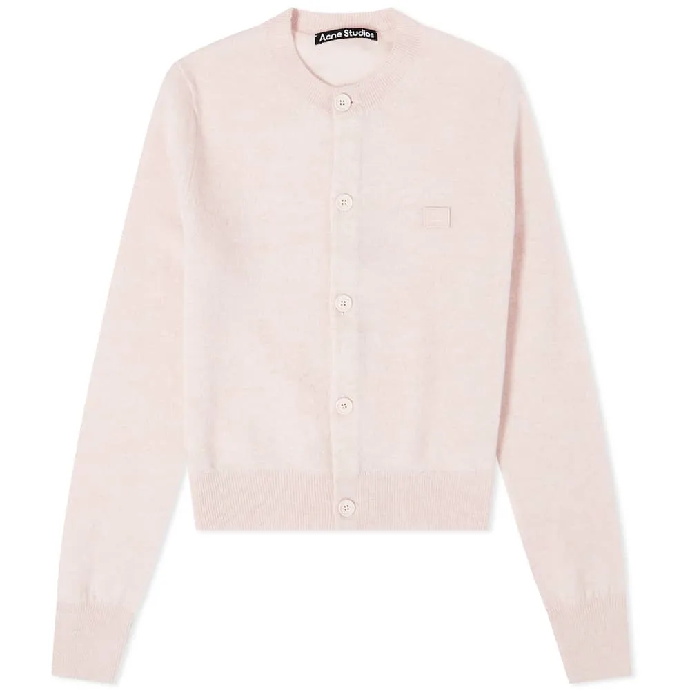 Acne Studios Keva Slim Face Cardigan Jumper