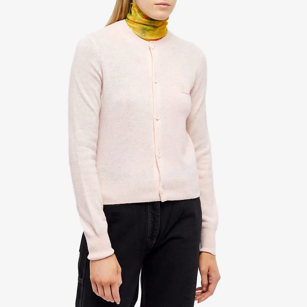 Acne Studios Keva Slim Face Cardigan Jumper