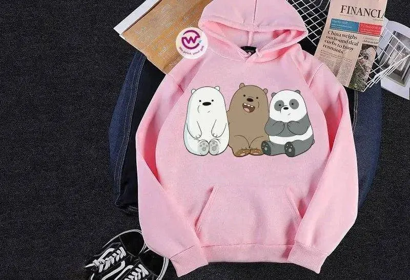 Adult Hoodies - 3 Bears