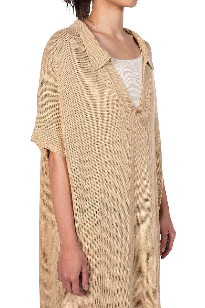 Amber Knit Linen Dress