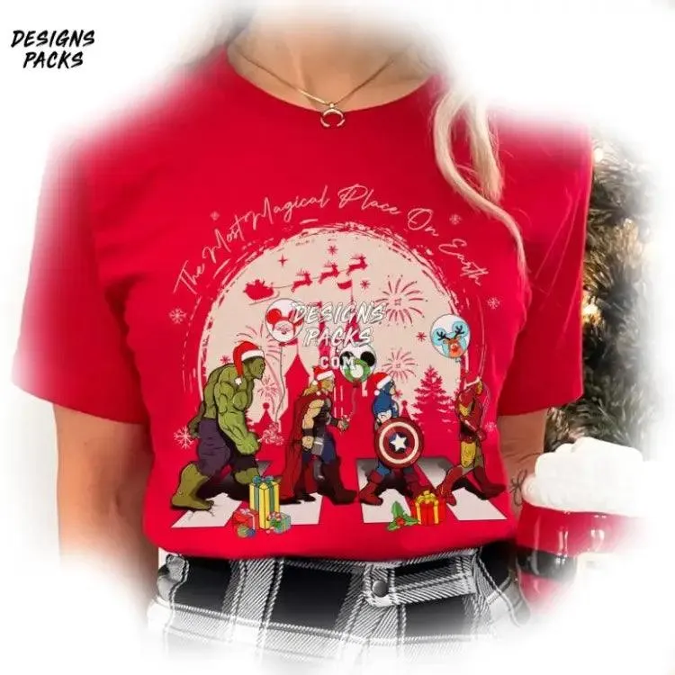 Avengers Xmas Avengers In My Christmas Era Avengers Christmas PNG Design