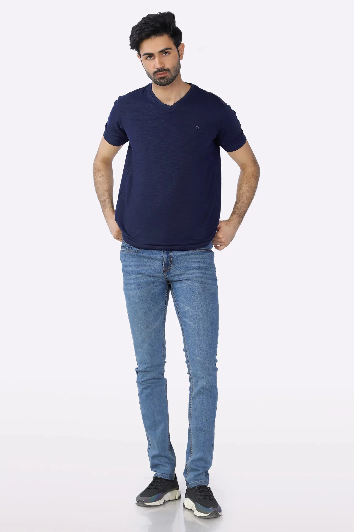 Basic V Neck T-Shirt