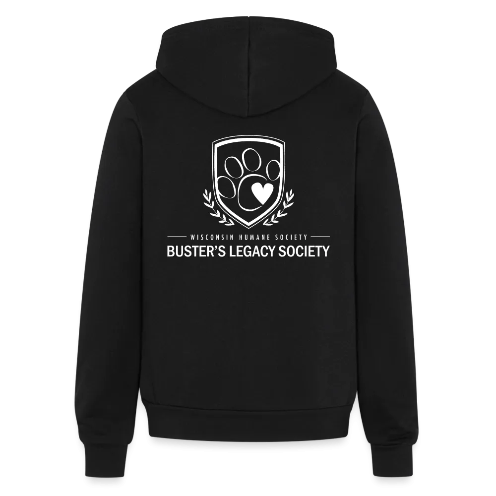 Buster's Legacy Society Bella   Canvas Full Zip Hoodie