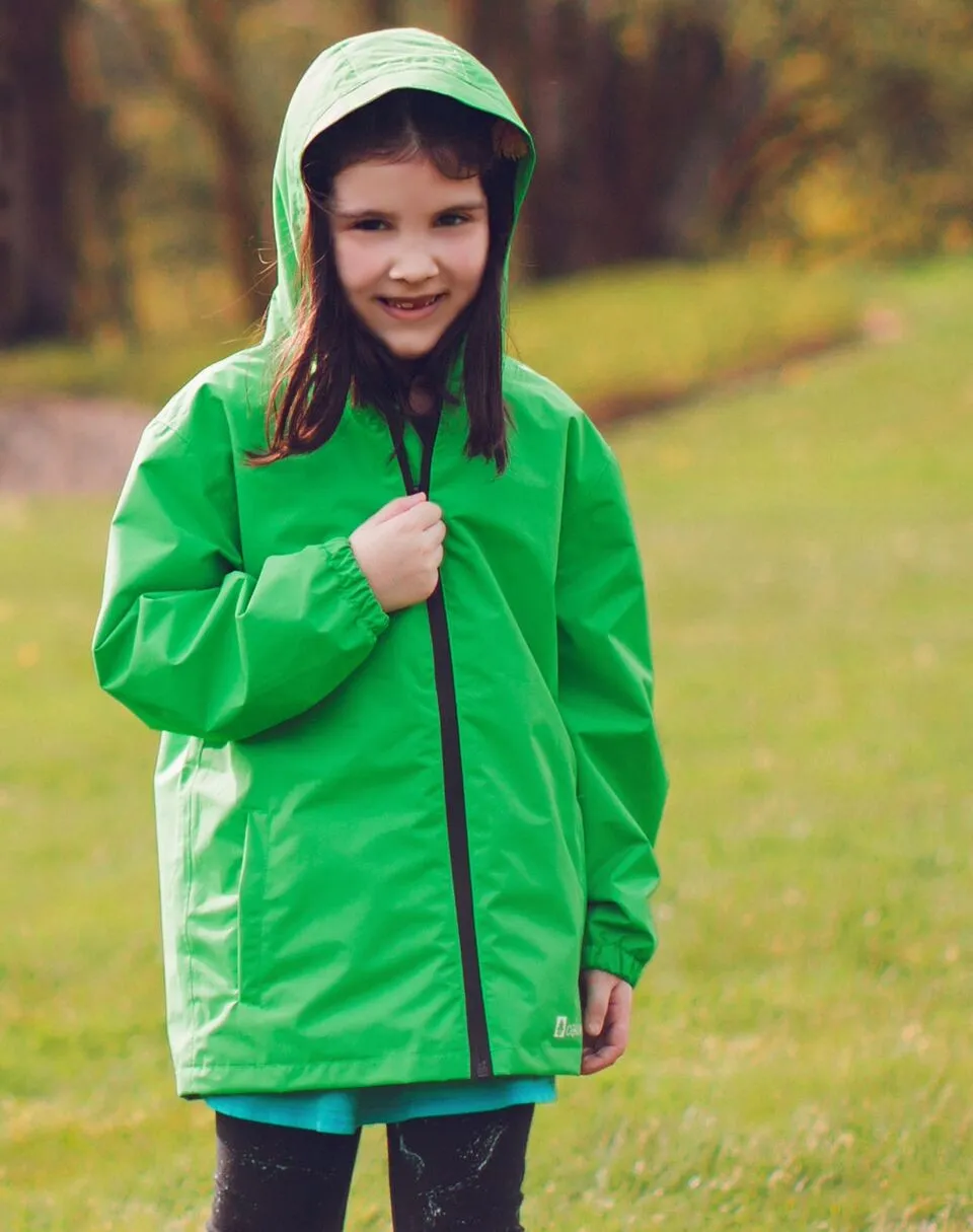 Children's Waterproof Shell Jacket, Valley Green