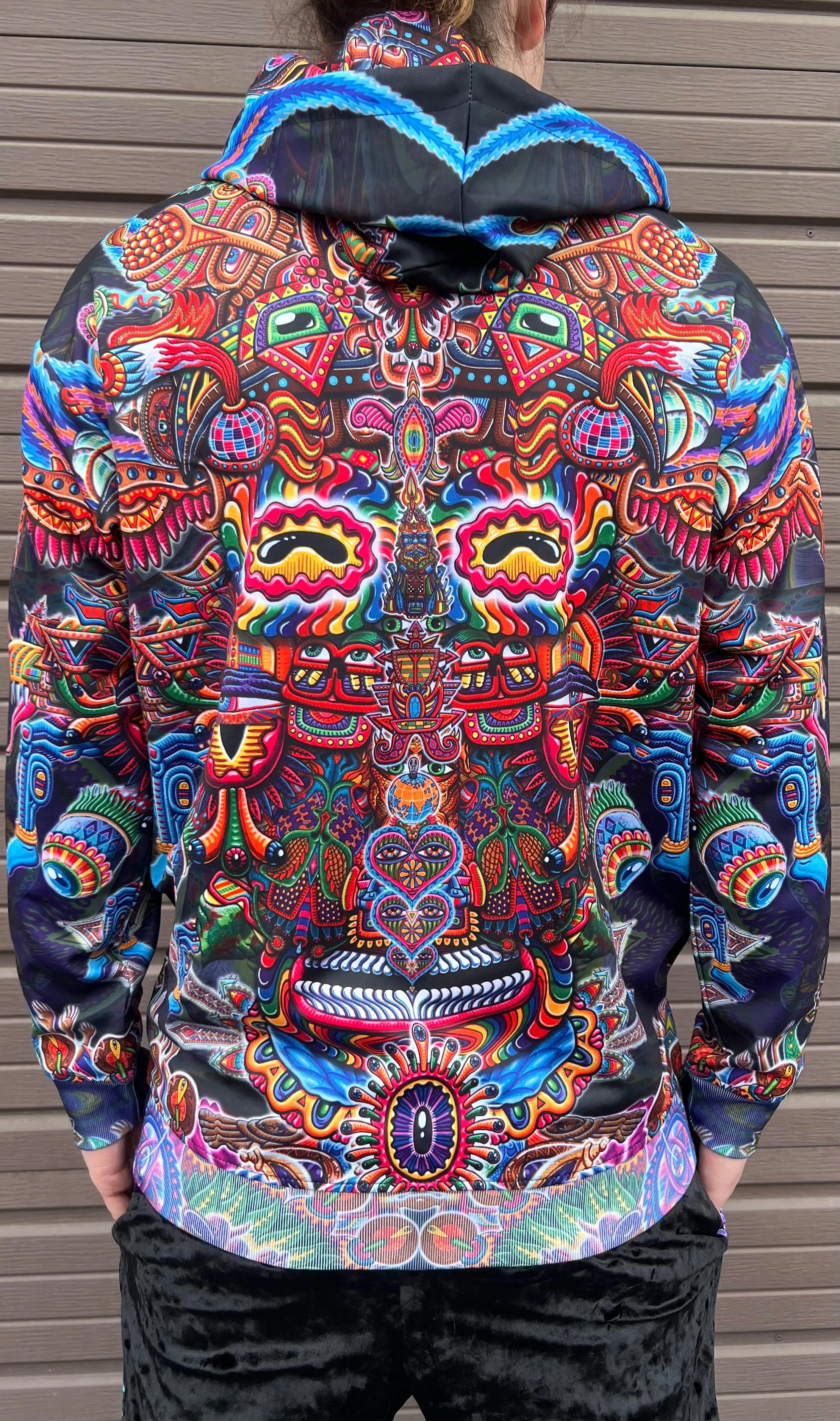 Chris Dyer - "Bullish Man" - Zip Up Hoodie