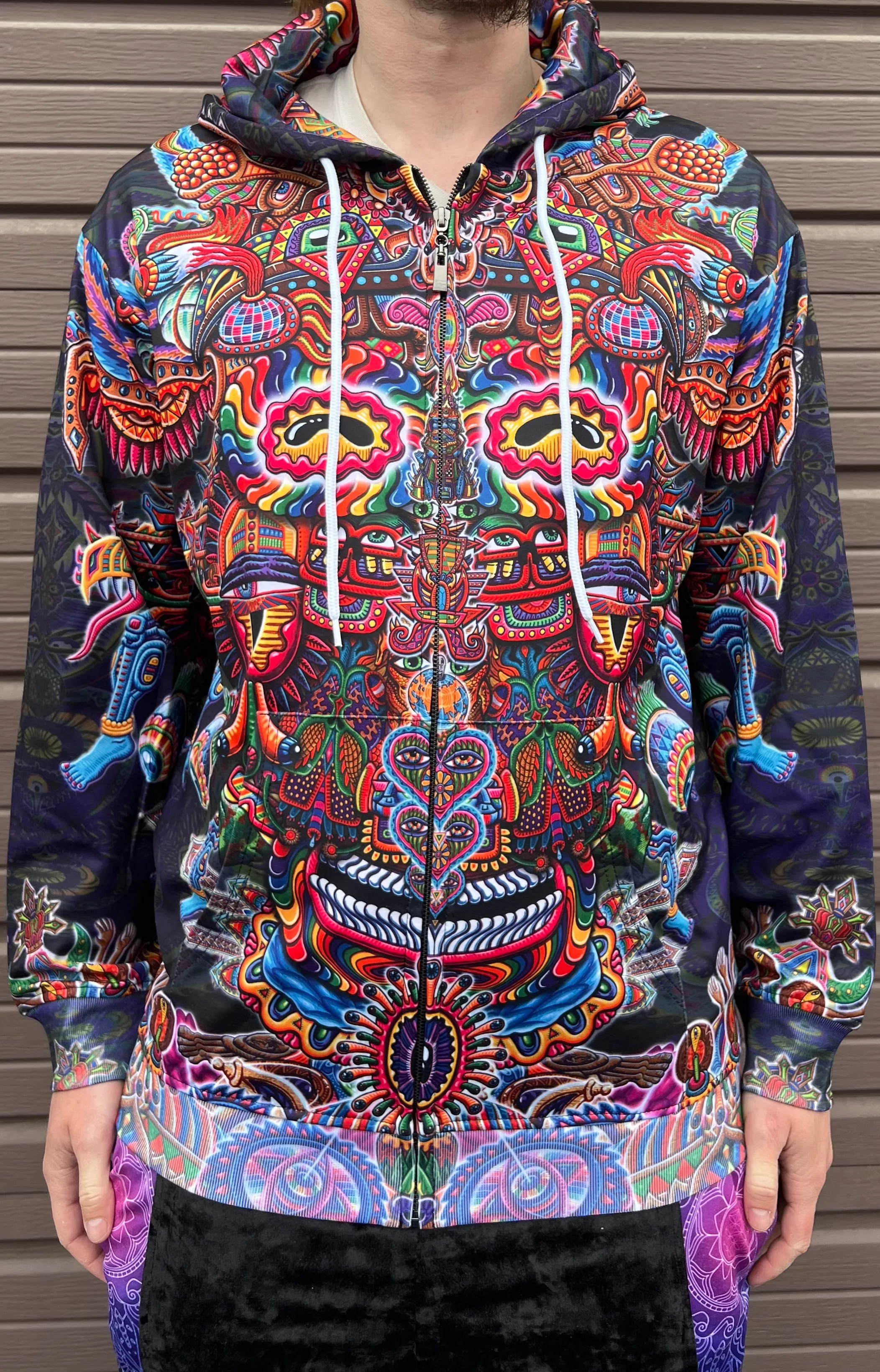 Chris Dyer - "Bullish Man" - Zip Up Hoodie