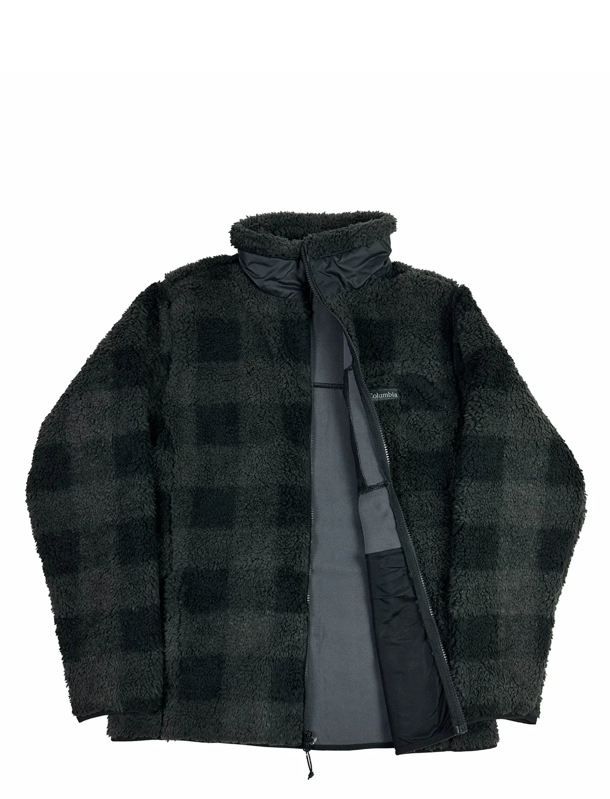 Columbia Men's Winter Pass Printed Fleece II Black Check