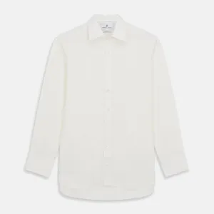 Cream Silk Mayfair Shirt