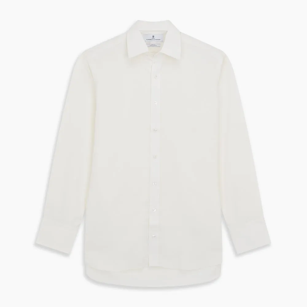 Cream Silk Mayfair Shirt