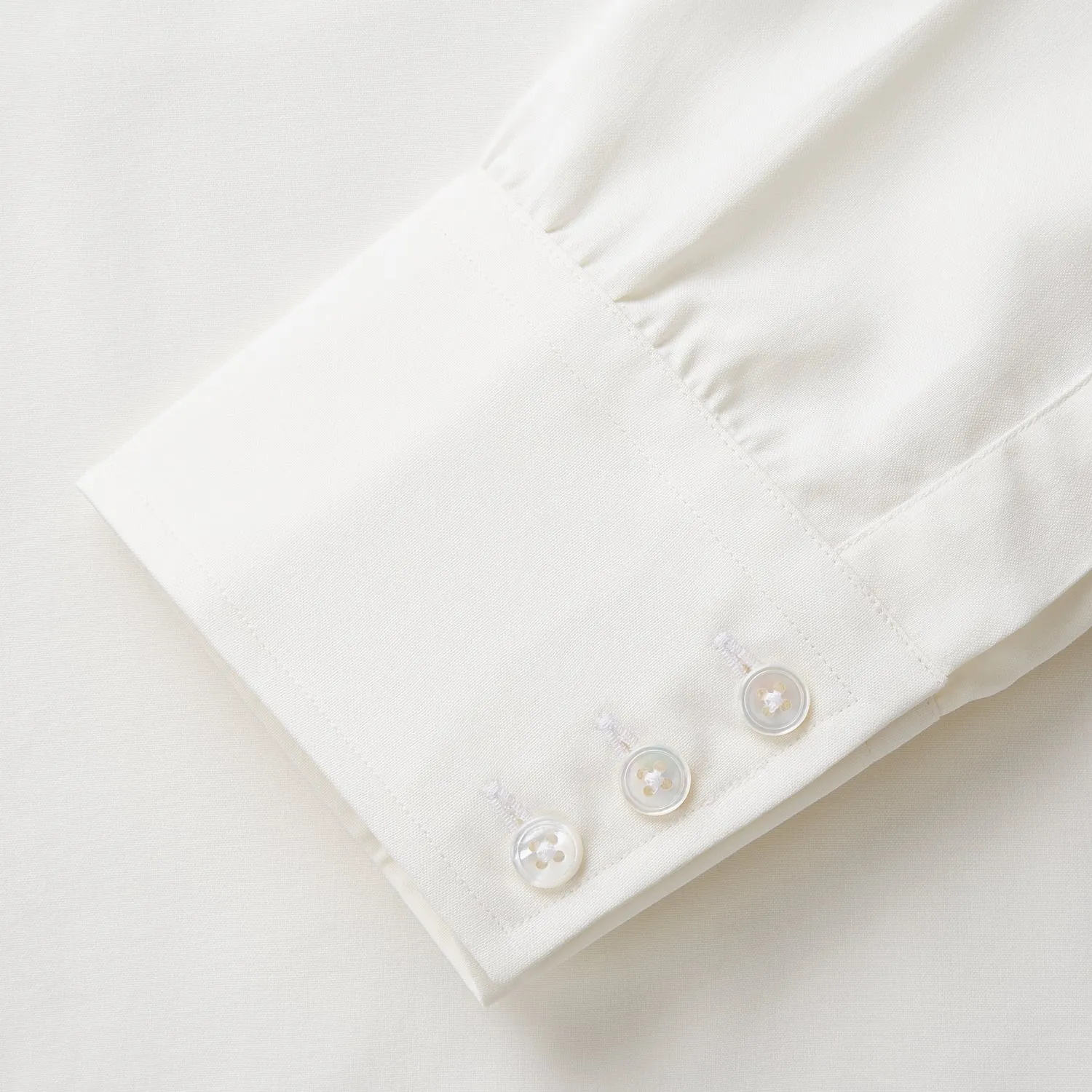 Cream Silk Mayfair Shirt