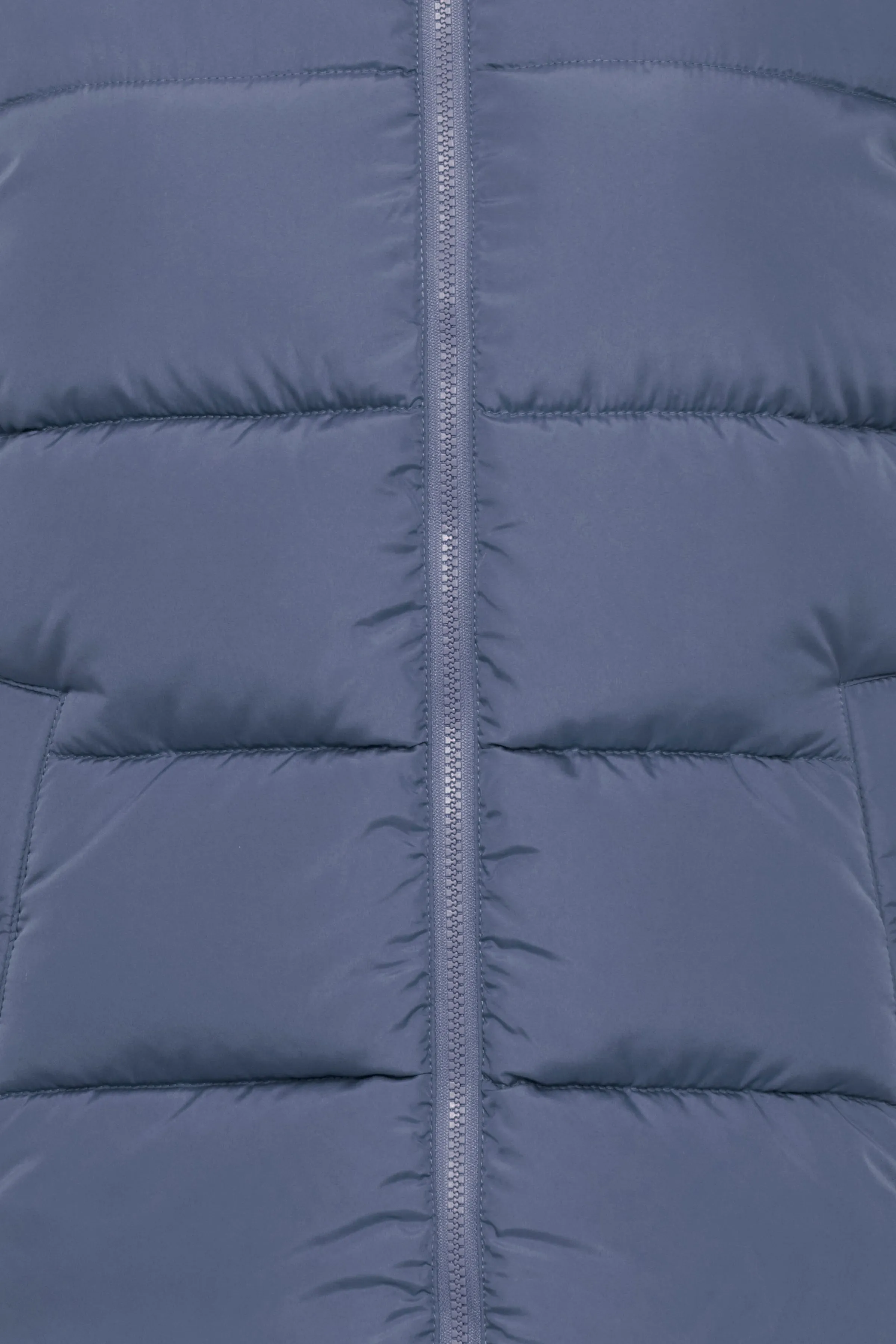 Fransa Mid Length Gilet Without hood. Blue Black or Taupe