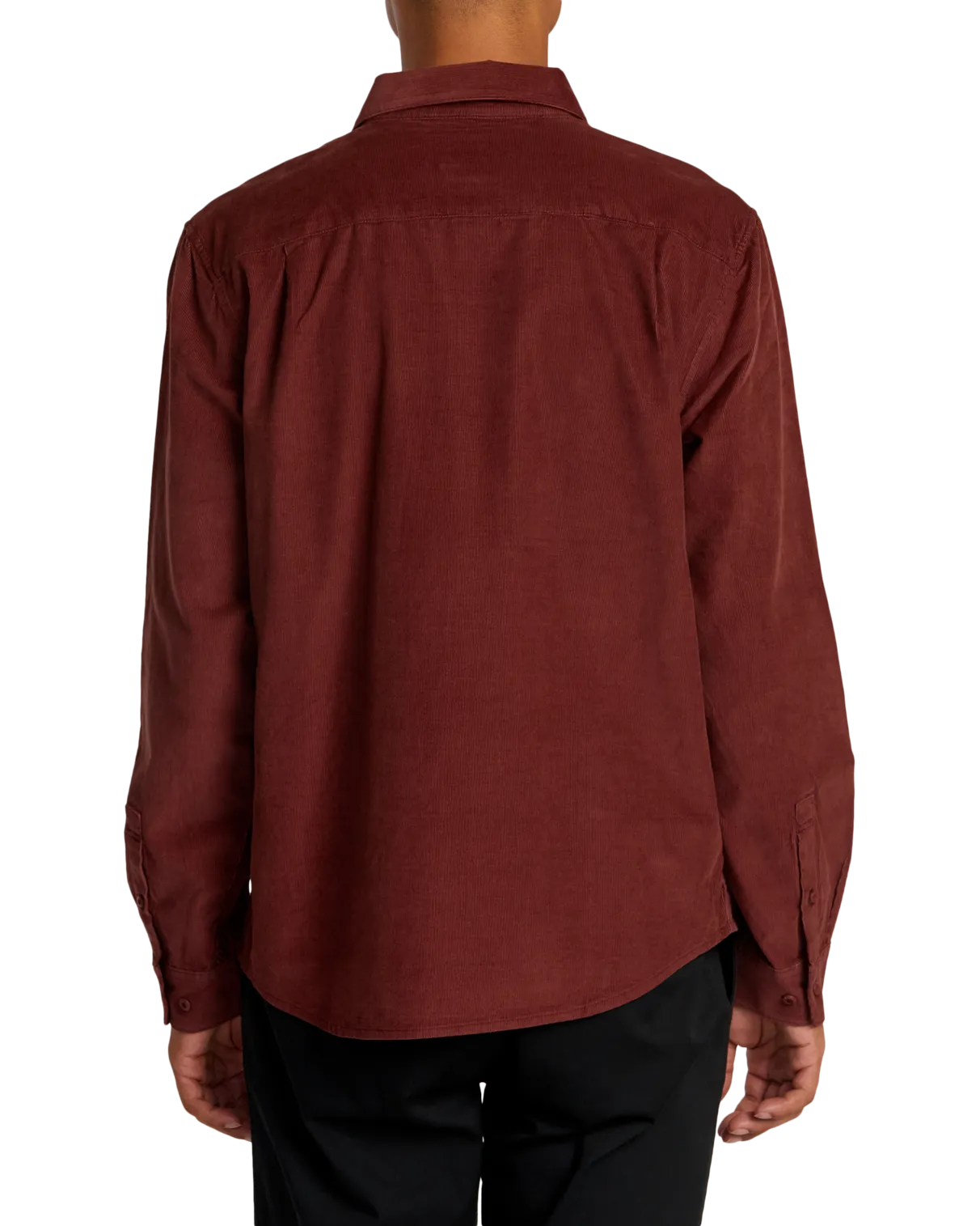 Freeman Cord Shirt in Red Earth