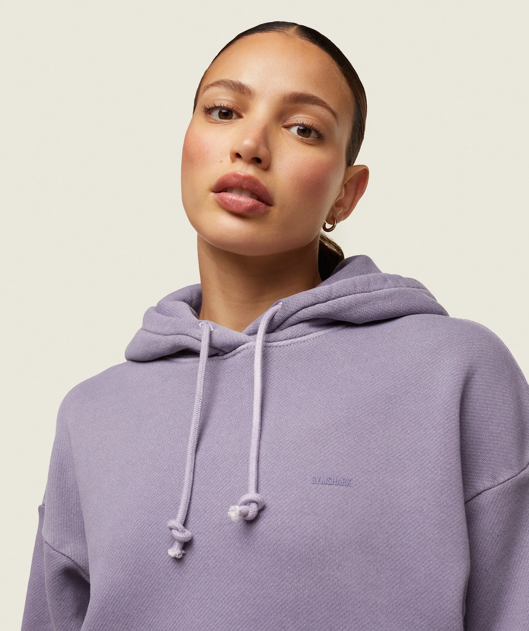 Gymshark everywear Relaxed Hoodie - Fog Purple