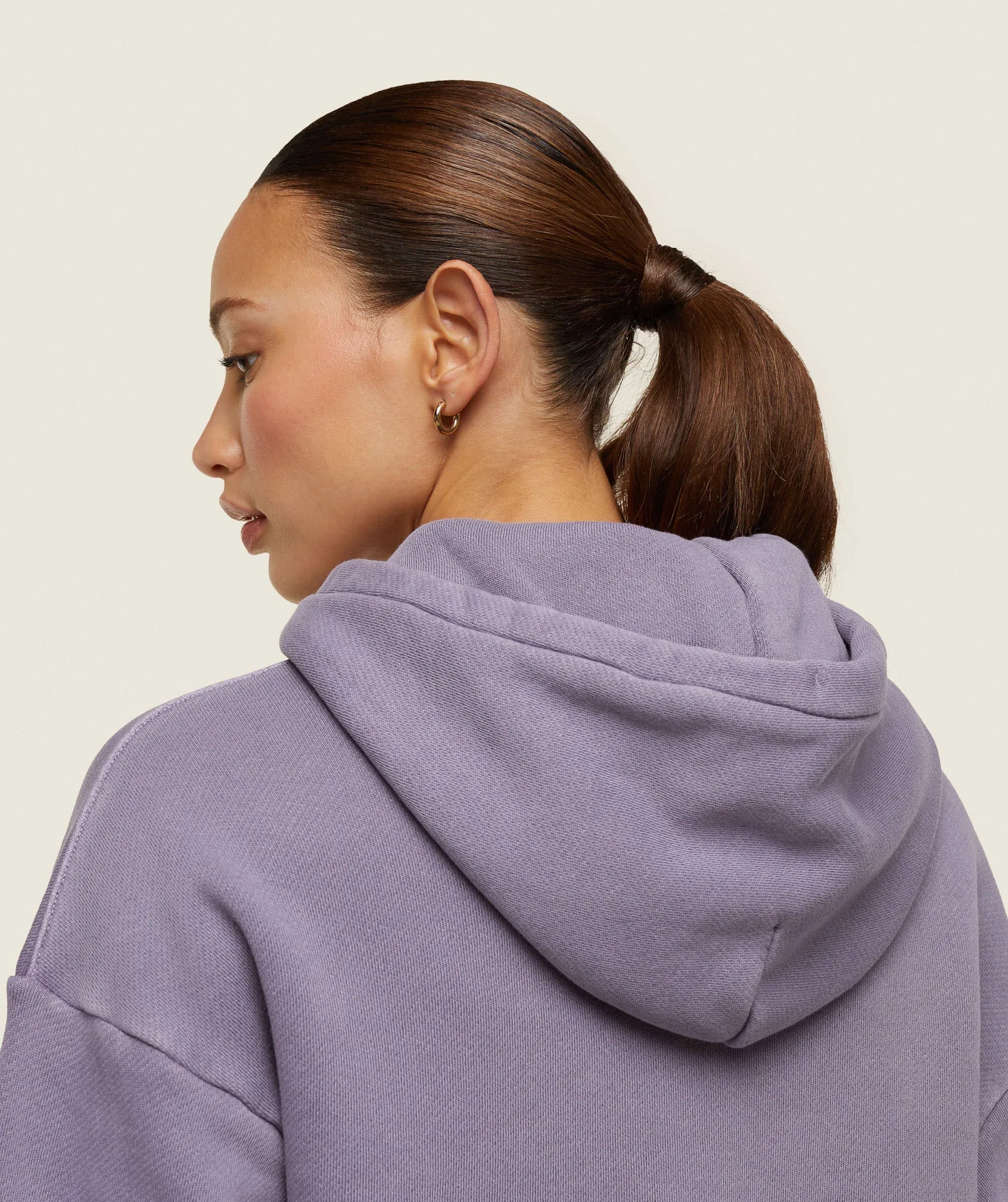 Gymshark everywear Relaxed Hoodie - Fog Purple