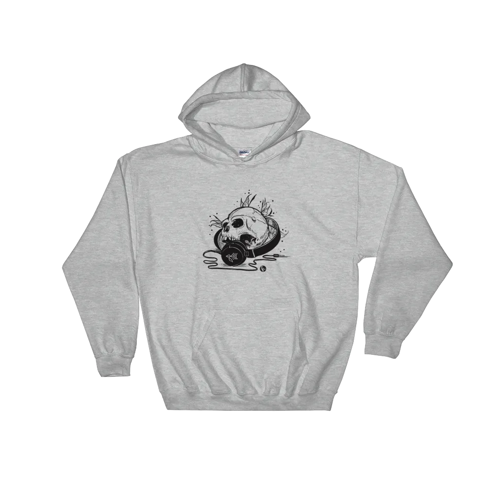 Headphone Skull Hoodie