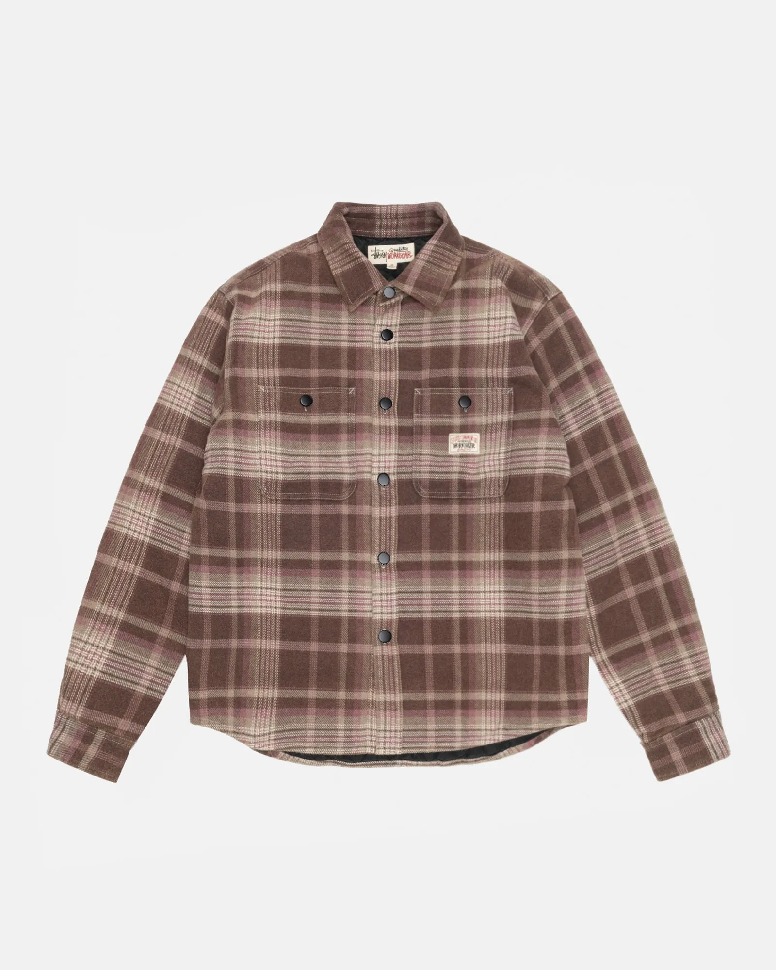 HEAVY WASHED PLAID SHIRT