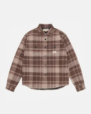 HEAVY WASHED PLAID SHIRT