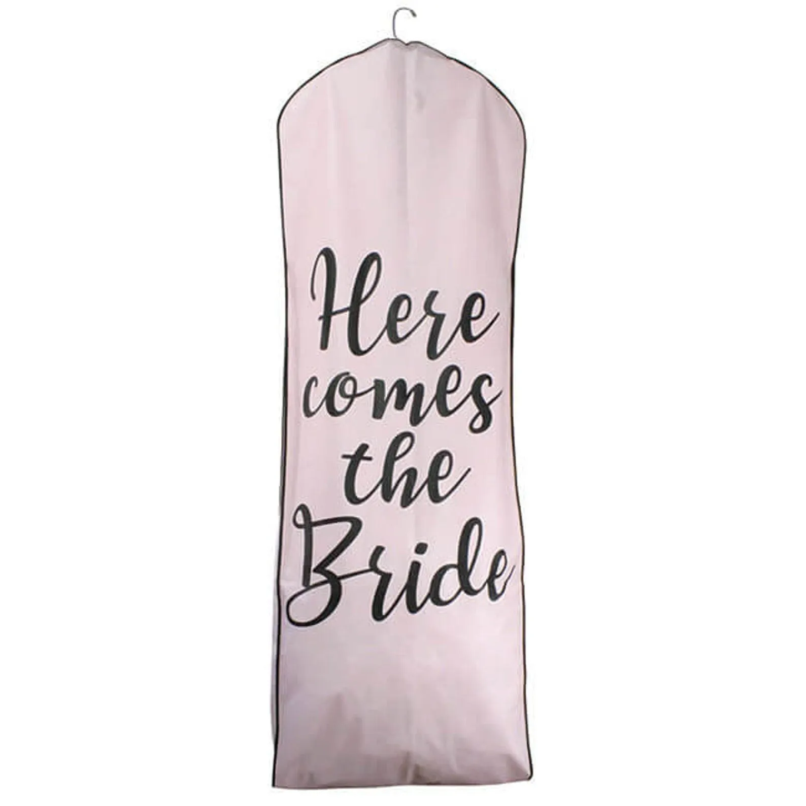 Here Comes the Bride Pink Garment Bag