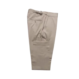 ITALIAN COTTON FLAT FRONT CHINOS