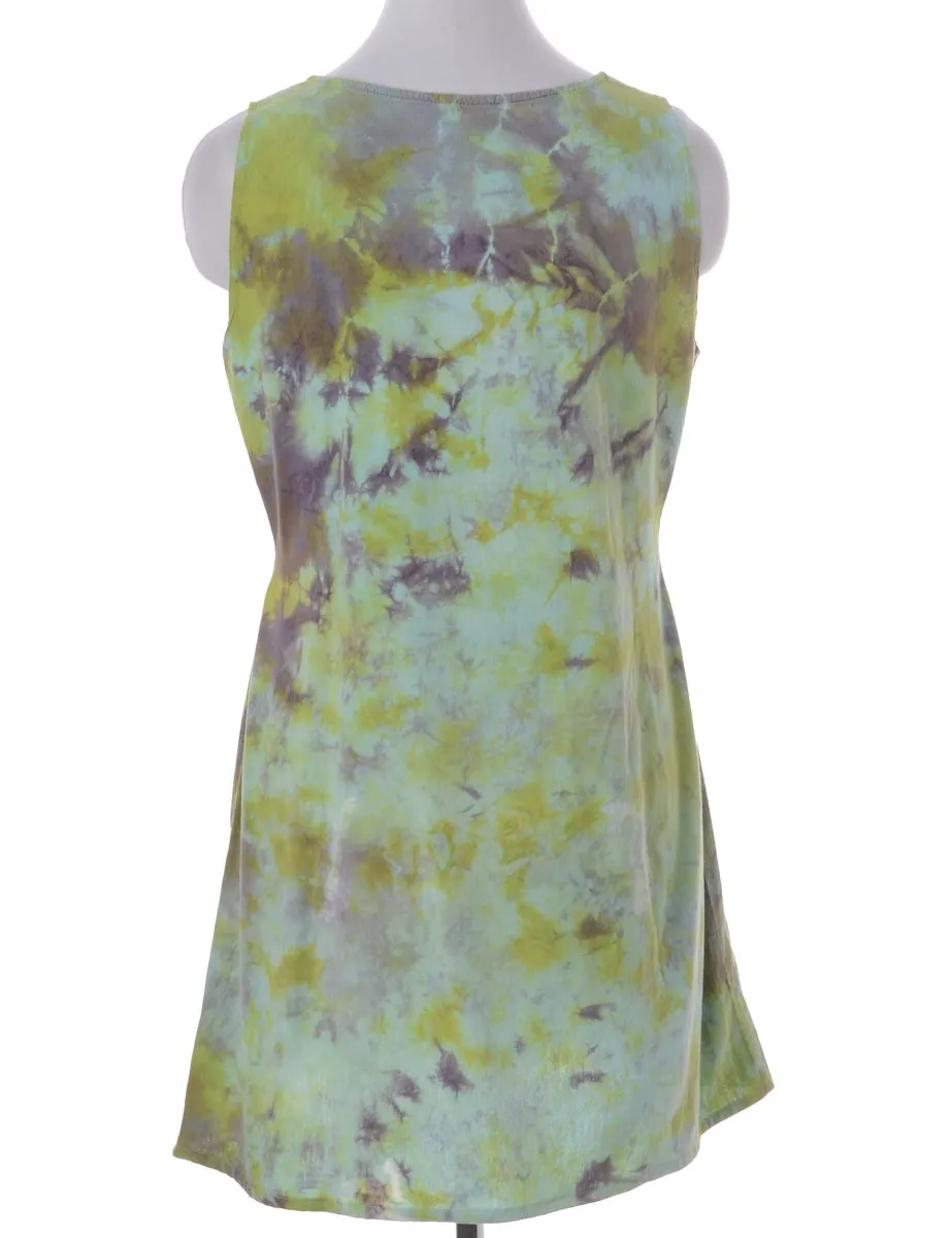 Label Tie Dyed Short Dress