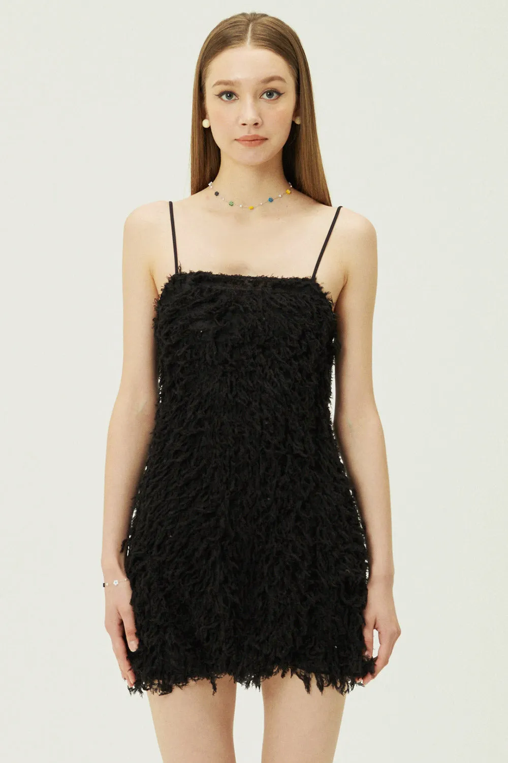 Liane Faux Feather Dress