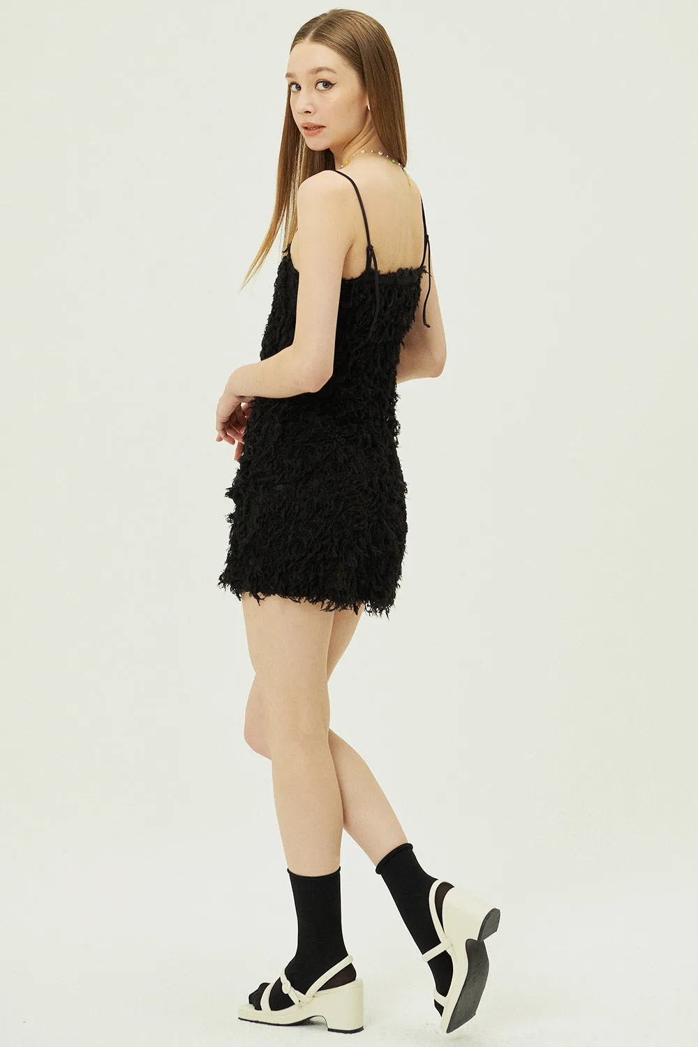 Liane Faux Feather Dress