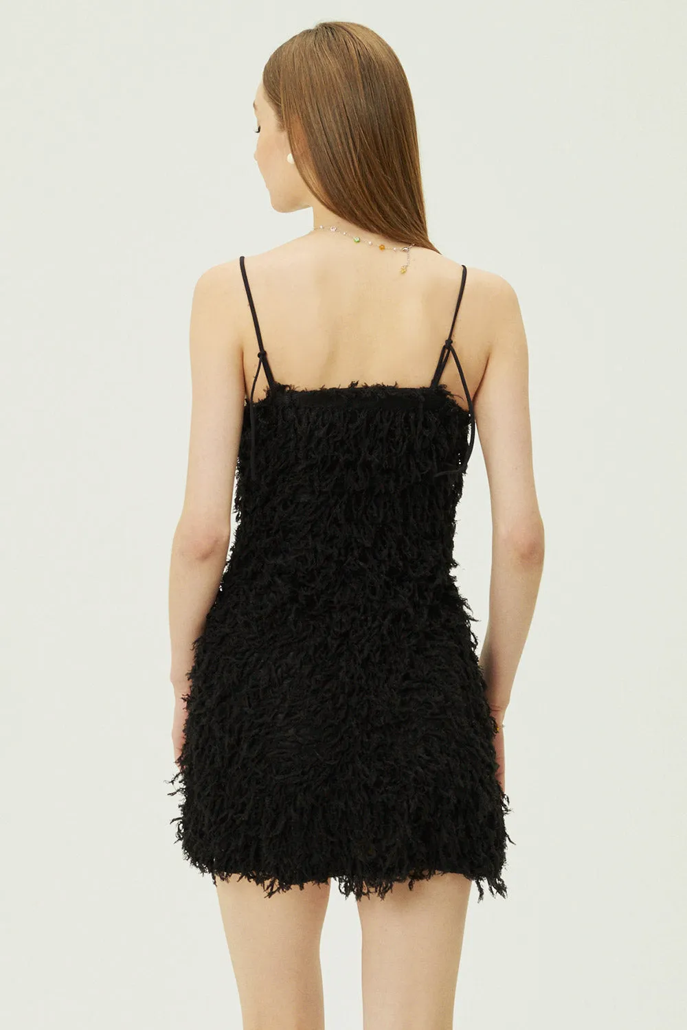 Liane Faux Feather Dress