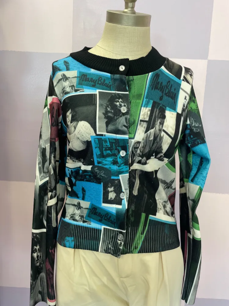 Mary Blair Portrait Cardigan