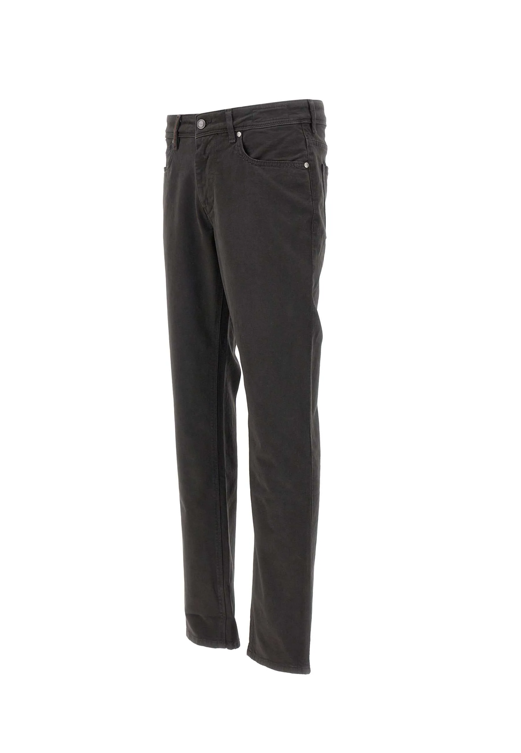 Men's Slim Fit Grey Trousers