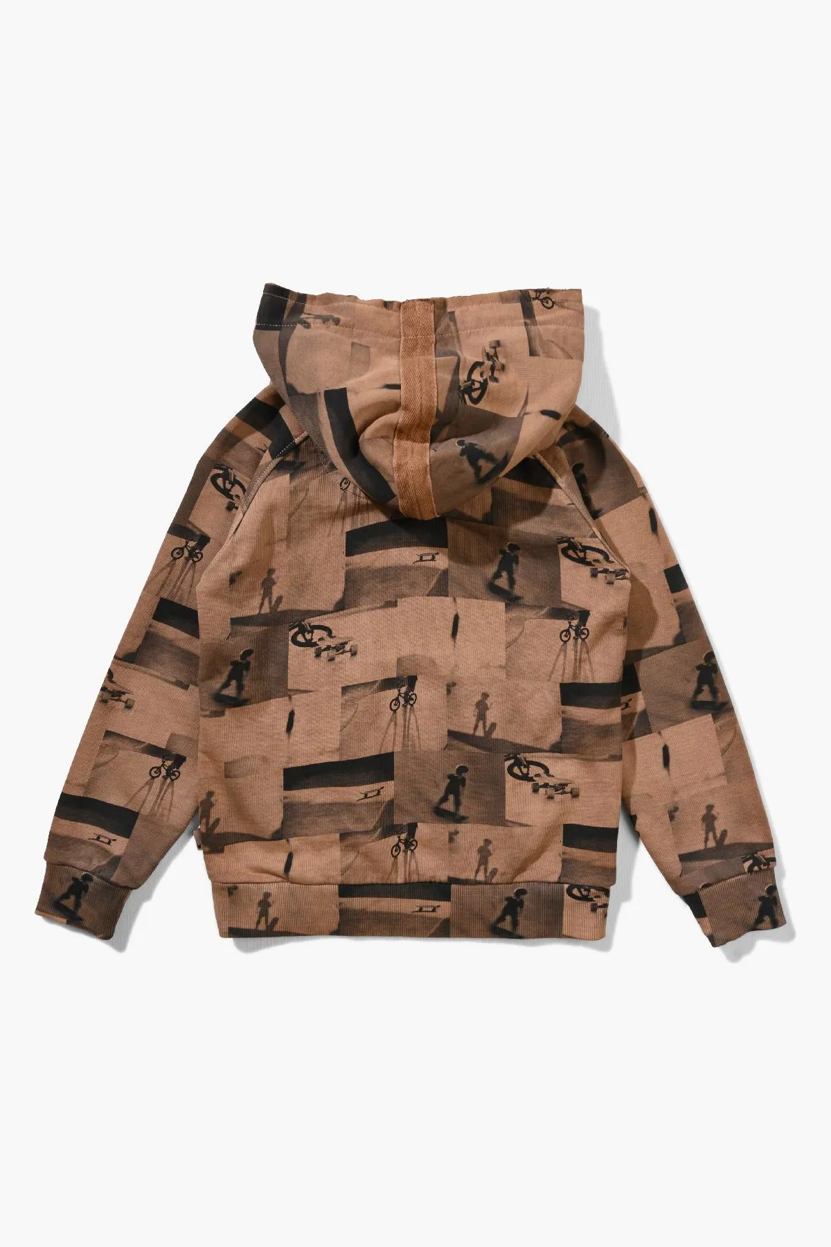 Munster Kids Green Hills Boys Hoodie Sweatshirt - Washed Rust