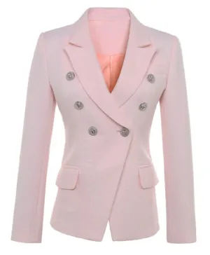 NASTASIA BABY PINK BLAZER