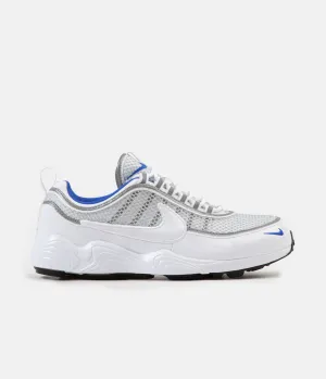 Nike Air Zoom Spiridon '16 Shoes - White / White - Pure Platinum - Racer Blue