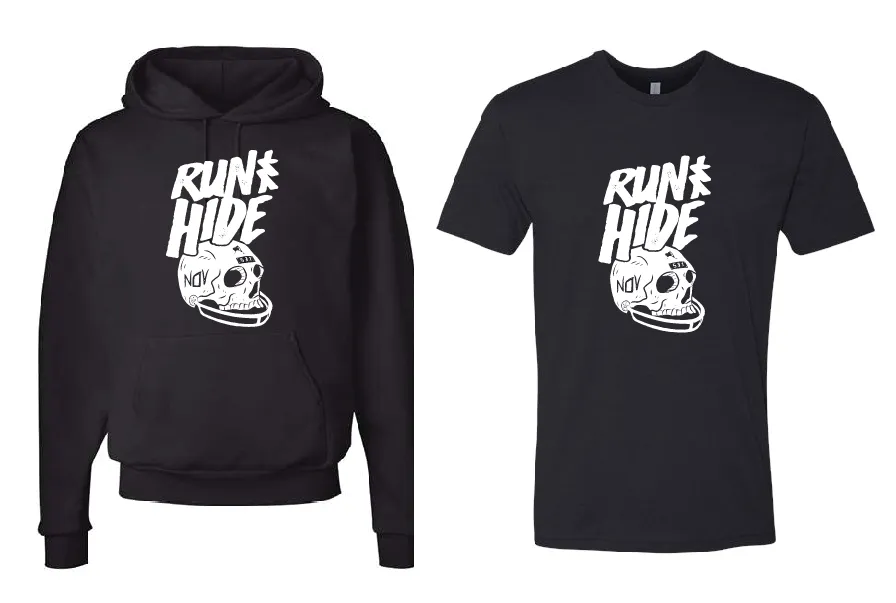 RUN & HIDE Football Shirt/Hoodie