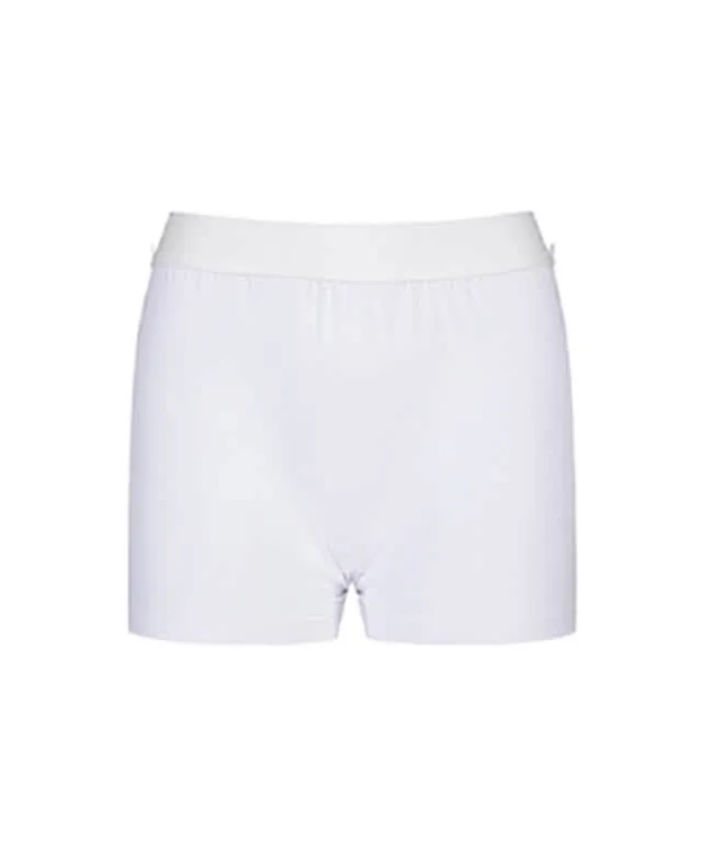 Women's Elegant White Flared Golf Skirt by ANEW